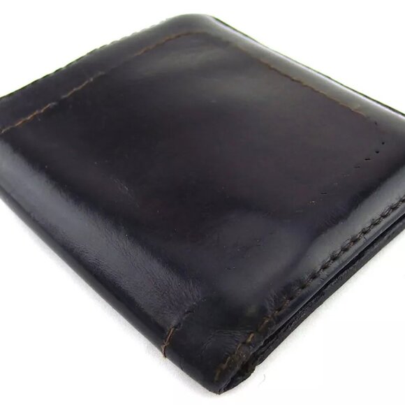 Louis Vuitton Two Folded Wallet Utah Uta Leather Authentic Used T19733 - Picture 6 of 10